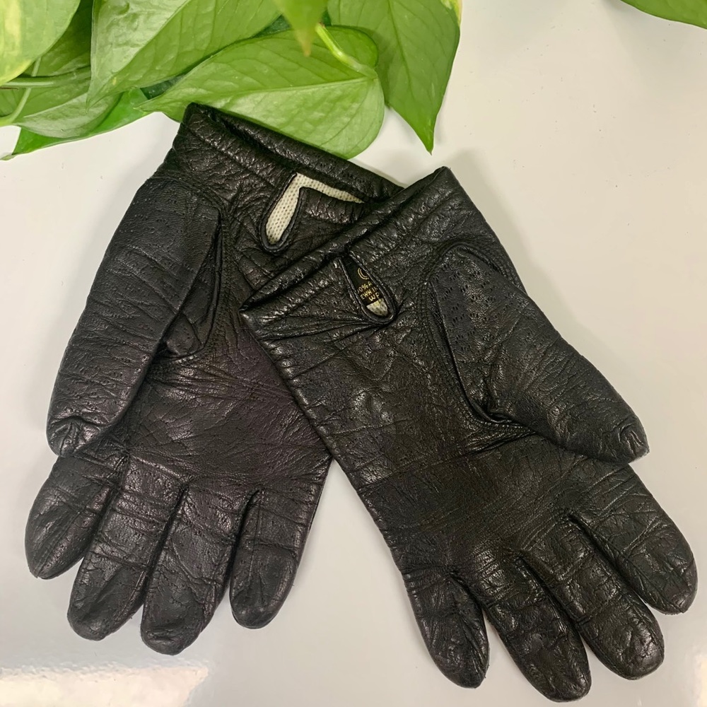 Vintage Leather Gloves Sz 7.5